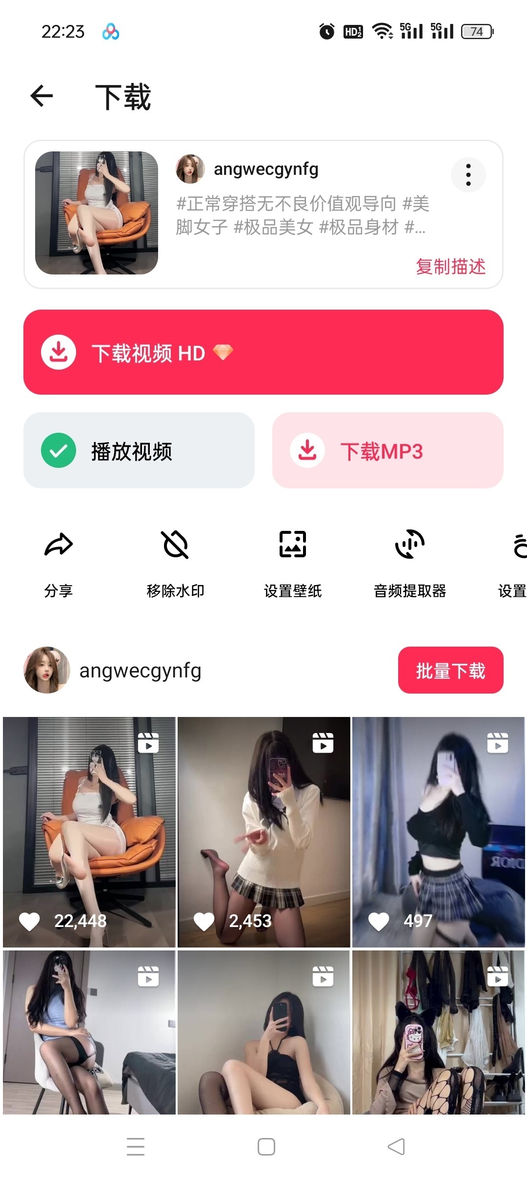 AhaTik下载器无水印高清下载TikTok视频第6张插图
