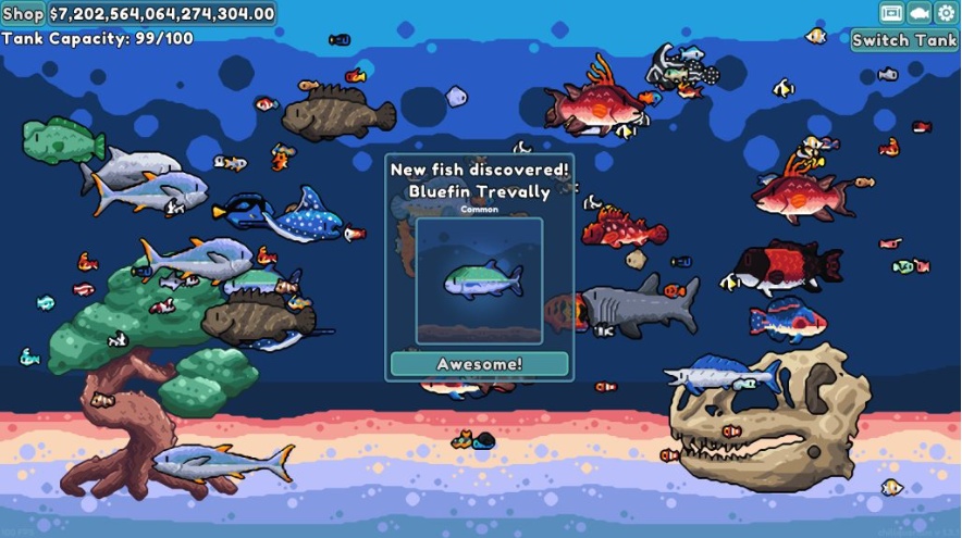 手游推荐放置类生物收集《轻松水族馆》第6张插图
