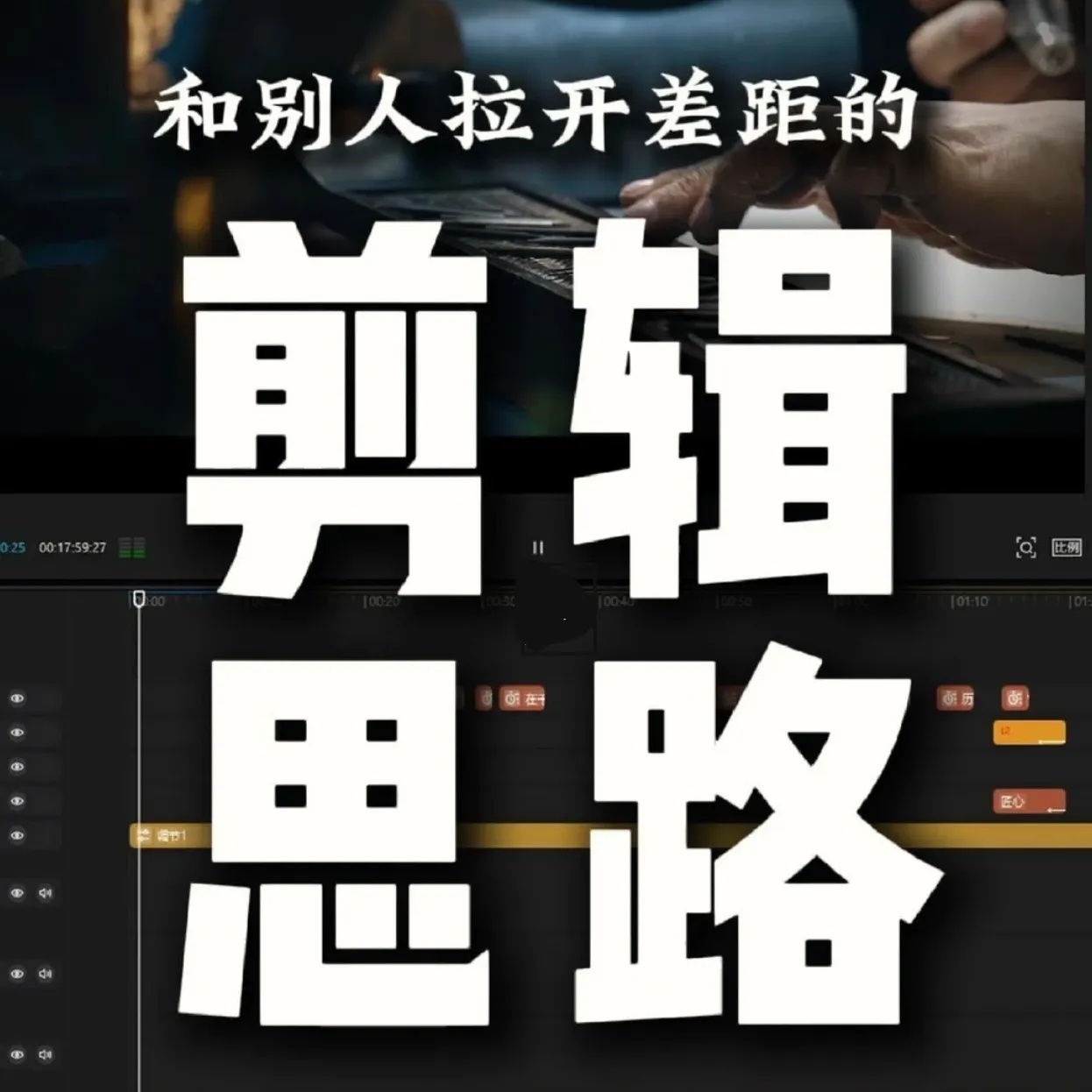 别瞎拍废片了！15节剪辑思维课|用剪辑反推拍摄第4张插图