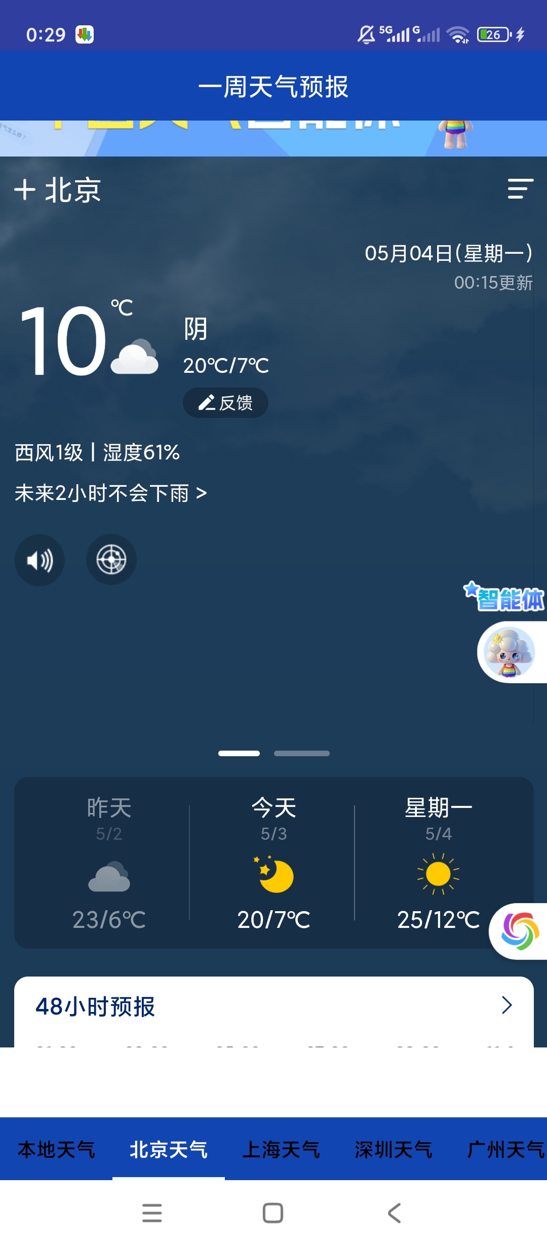 一周天气预报分钟级更新全国城市天气查询神器第7张插图 一周天气预报分钟级更新全国城市天气查询神器第7张插图