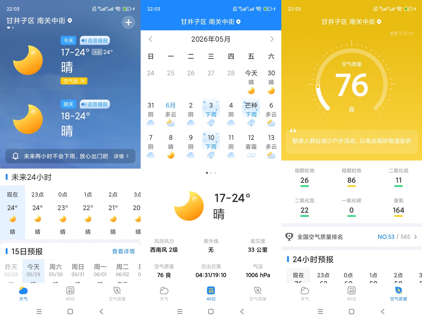 原创绿化极光天气绿化版精准气象预报出行参考第7张插图 原创绿化极光天气绿化版精准气象预报出行参考第7张插图