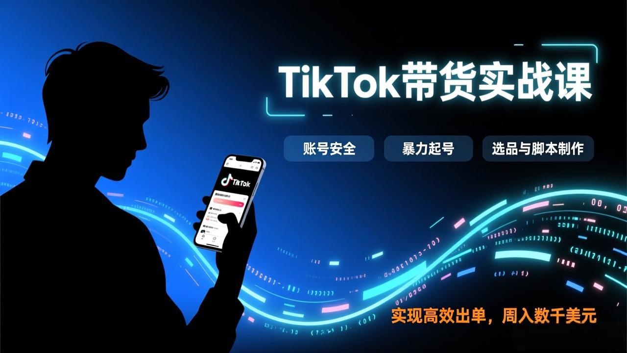 TikTok带货实战课，暴力起号与选品第4张插图