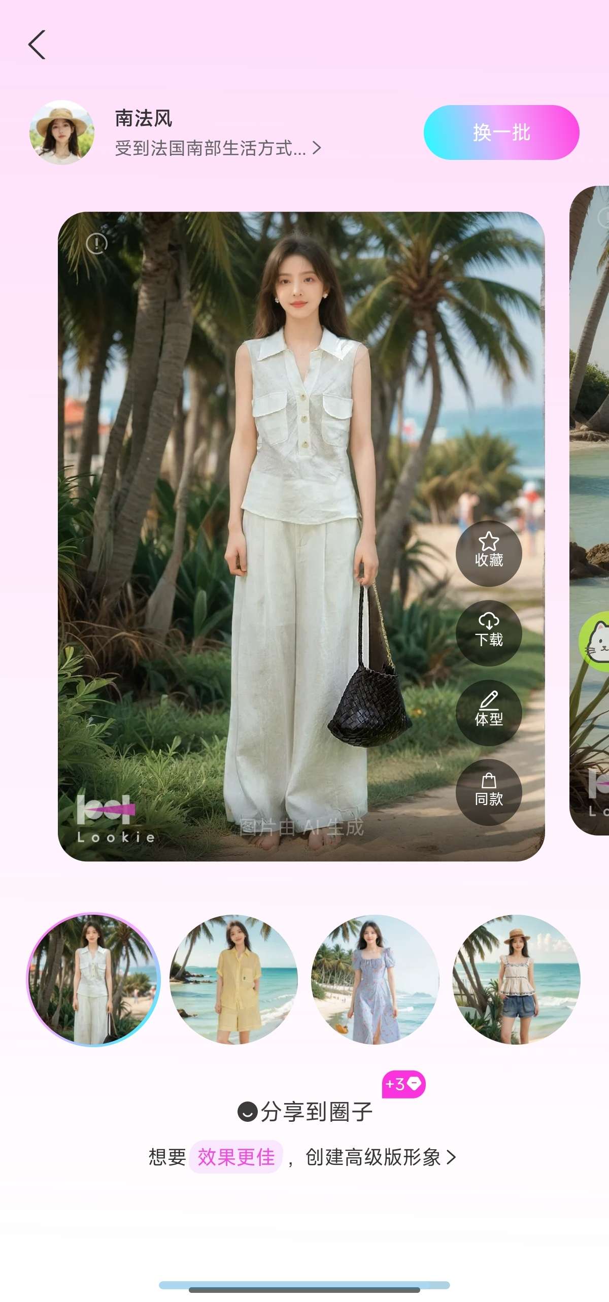 Lookie 1.0.8免费AI换装~写真~换脸第6张插图 Lookie 1.0.8免费AI换装~写真~换脸第6张插图