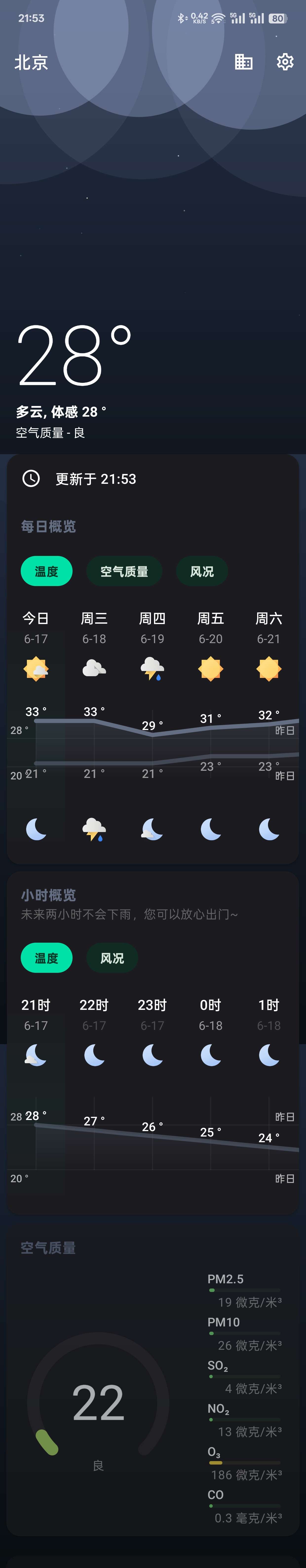 几何天气v3.102精准天气预报第5张插图