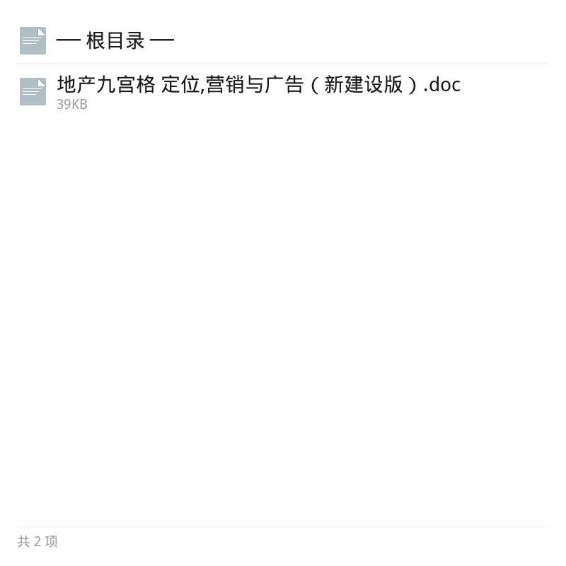 地产九宫格定位营销广告新版