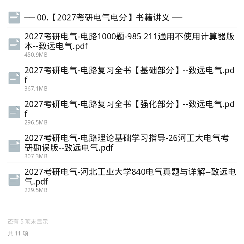 2027考研电气电分高端资料第6张插图