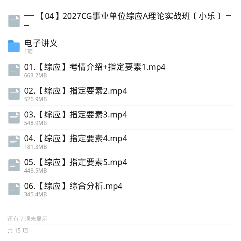 2027超格综应A理论实战班小乐第5张插图
