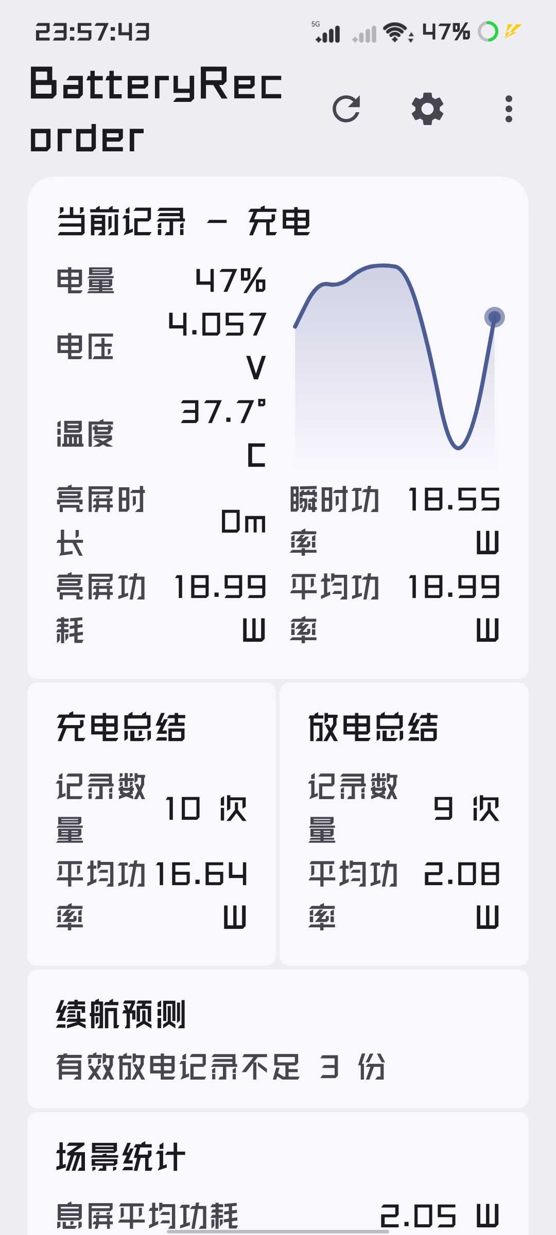 BatteryRecorder硬核电池监测统计亮屏功耗第4张插图
