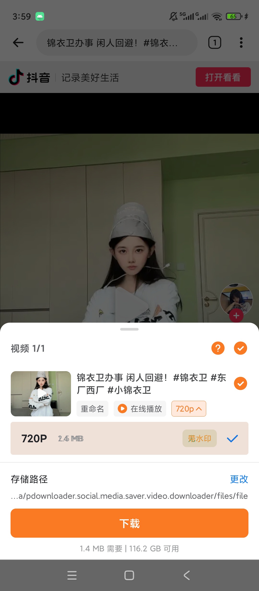 PDownloader高级版社交平台视频下载工具第10张插图