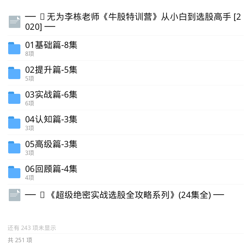 股票入门进阶全套课|选股财报实战第6张插图 股票入门进阶全套课|选股财报实战第6张插图