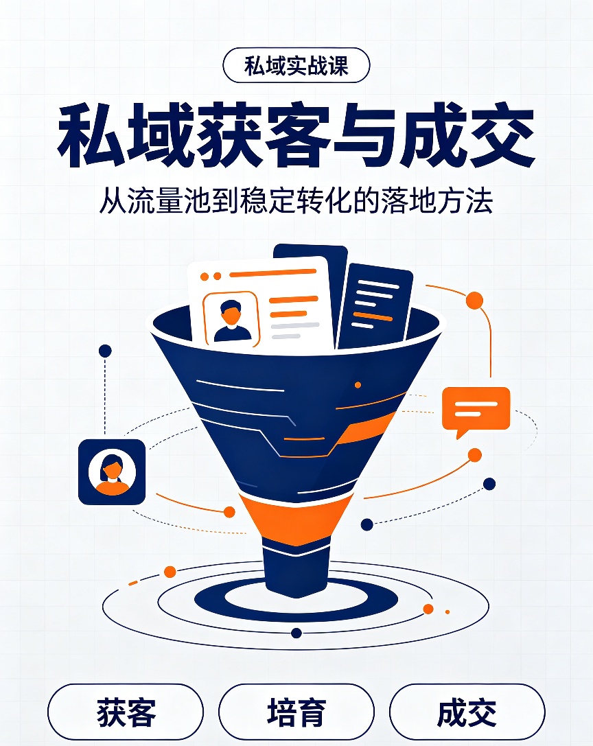 私域获客成交全套课｜朋友圈打造，轻松持续出单第4张插图