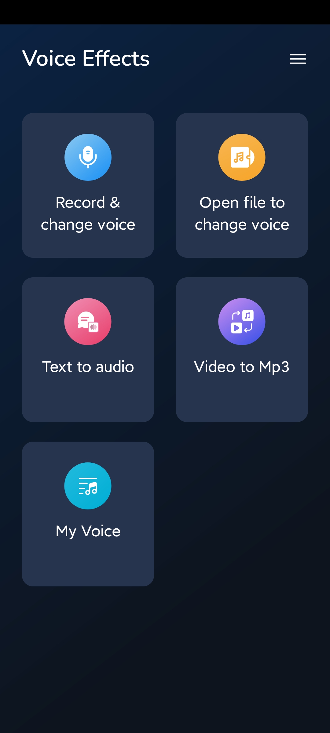 VoiceEffect音效变声器超级变声器高级版第5张插图 VoiceEffect音效变声器超级变声器高级版第5张插图
