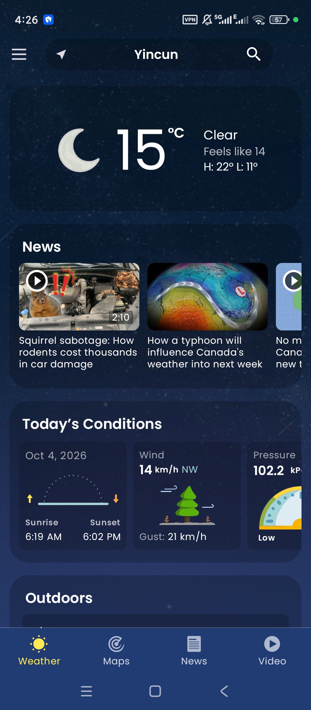 Weather Network高级版多周期气象第5张插图