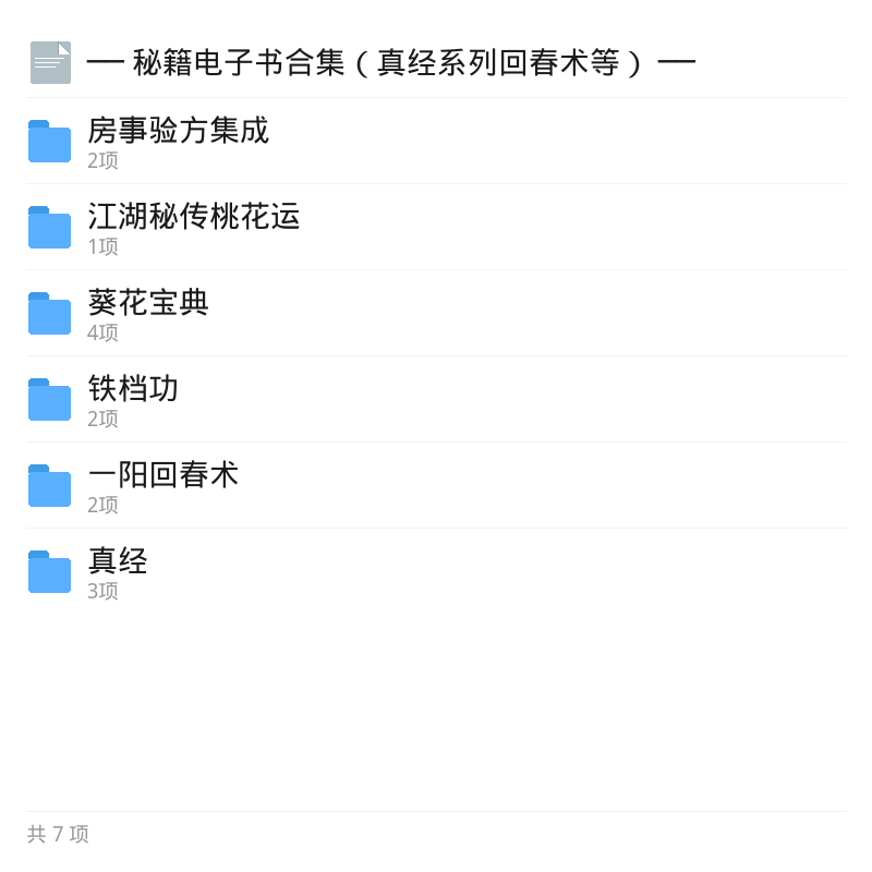 秘籍电子书合集：真经回春术等第5张插图