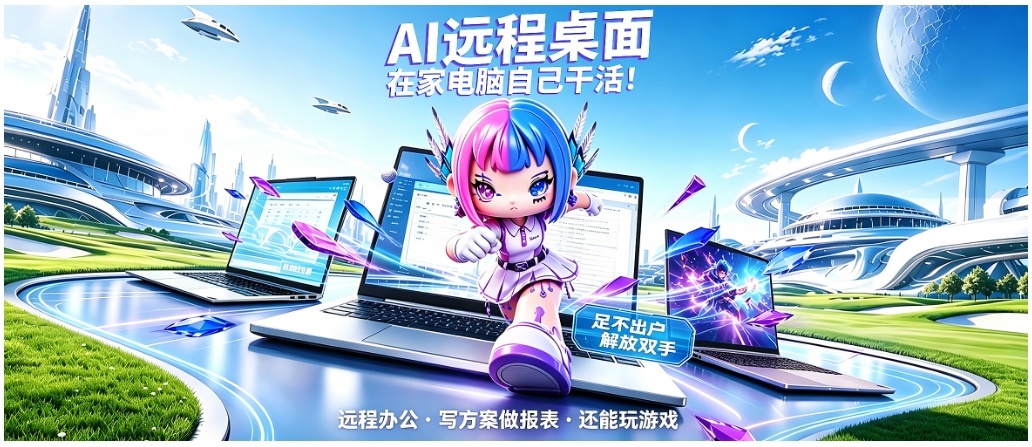 PC优化QuickDeskAI原生远程桌面+内置MC第5张插图