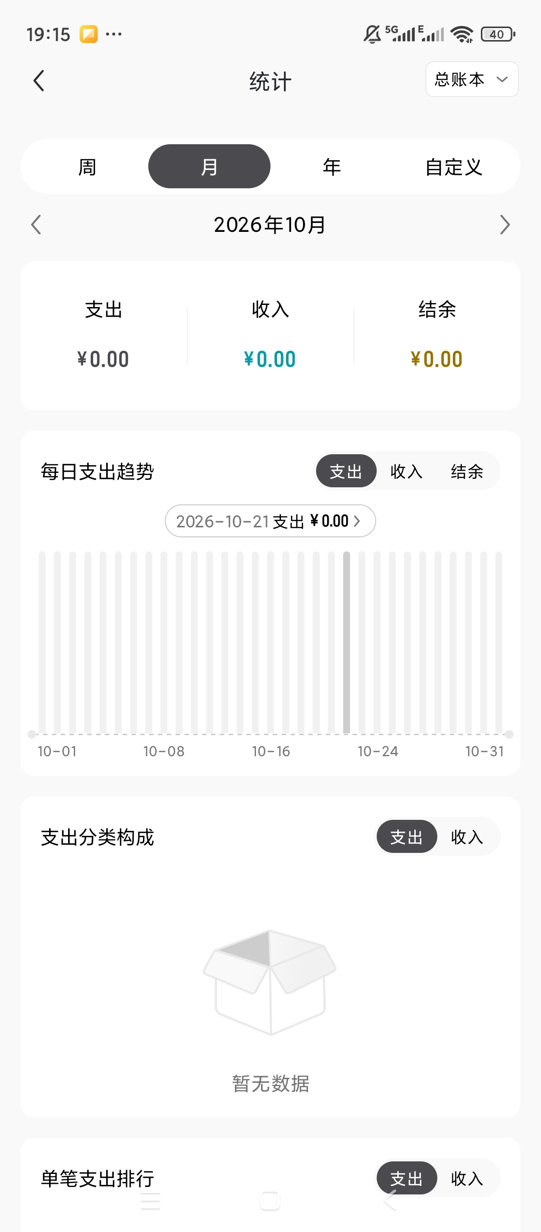 小黑记账收支记录管理多账本分类统计自动记账工具第6张插图 小黑记账收支记录管理多账本分类统计自动记账工具第6张插图