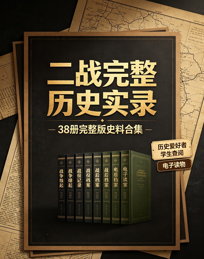 《第二次世界大战完整历史实录》｜全套38册史料合集第4张插图