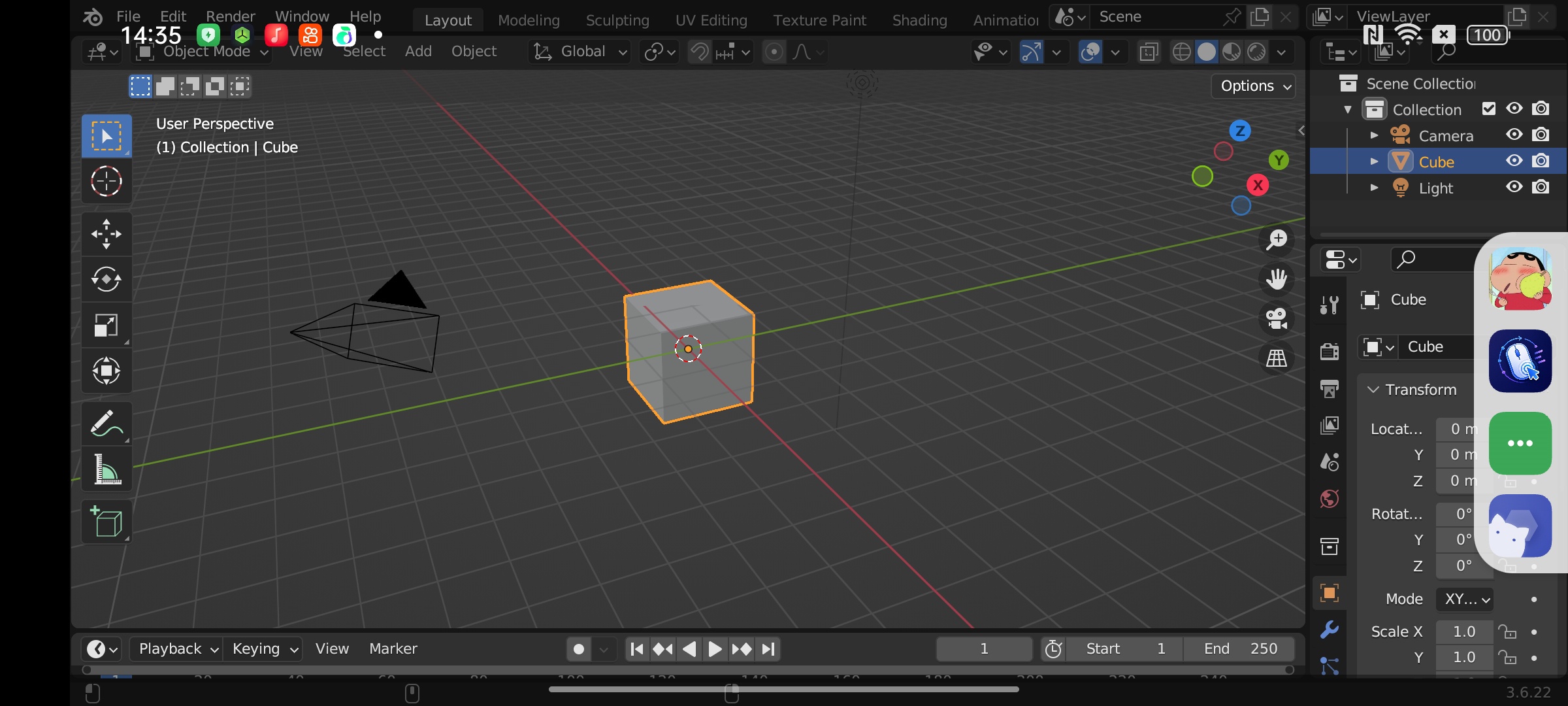 blender on Android3D建模神器第6张插图 blender on Android3D建模神器第6张插图