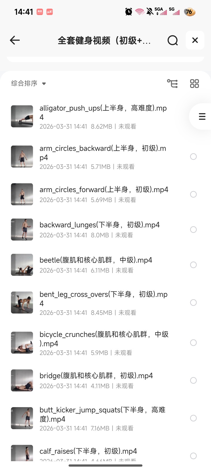 全套健身视频（初级+中级+高级）第4张插图