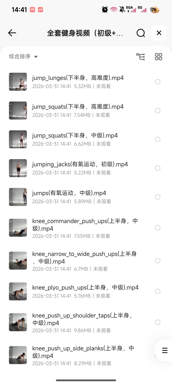 全套健身视频（初级+中级+高级）第6张插图
