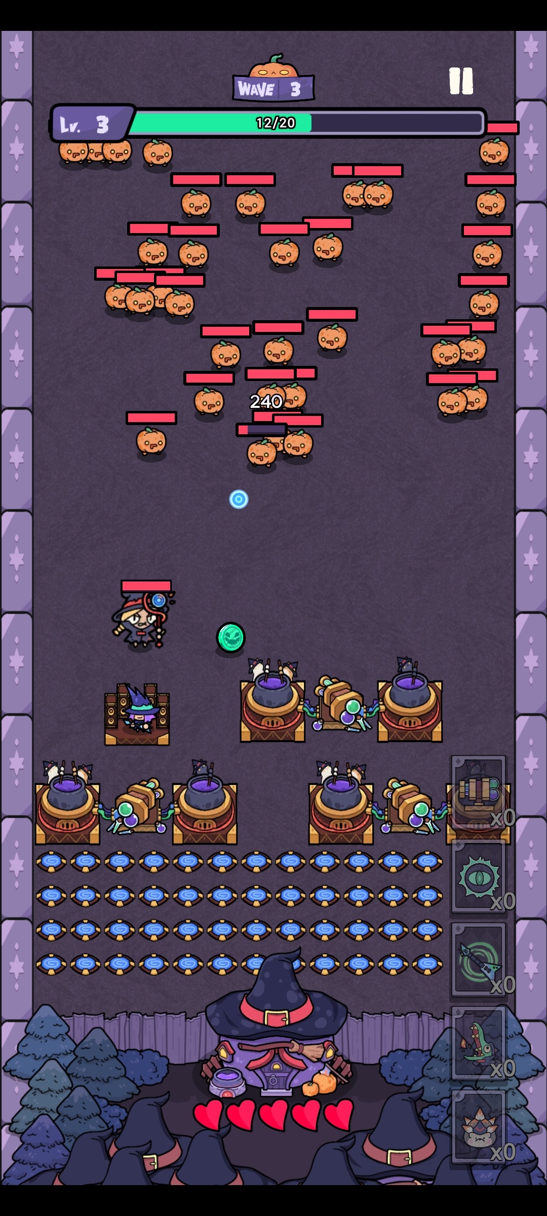 【手游推荐】Crazy Pumpkin Defense南瓜城堡第4张插图