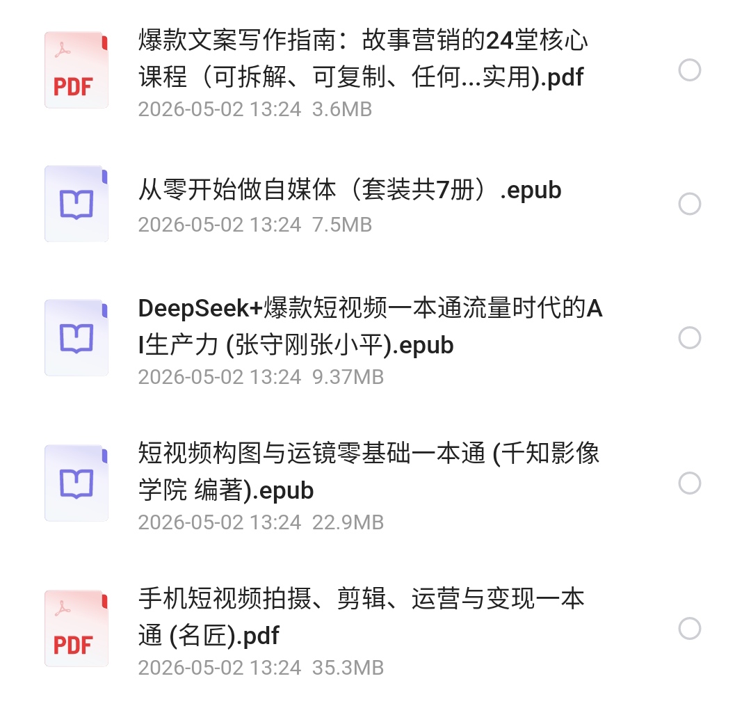 手机短视频拍摄、剪辑、运营与变现一本通第4张插图