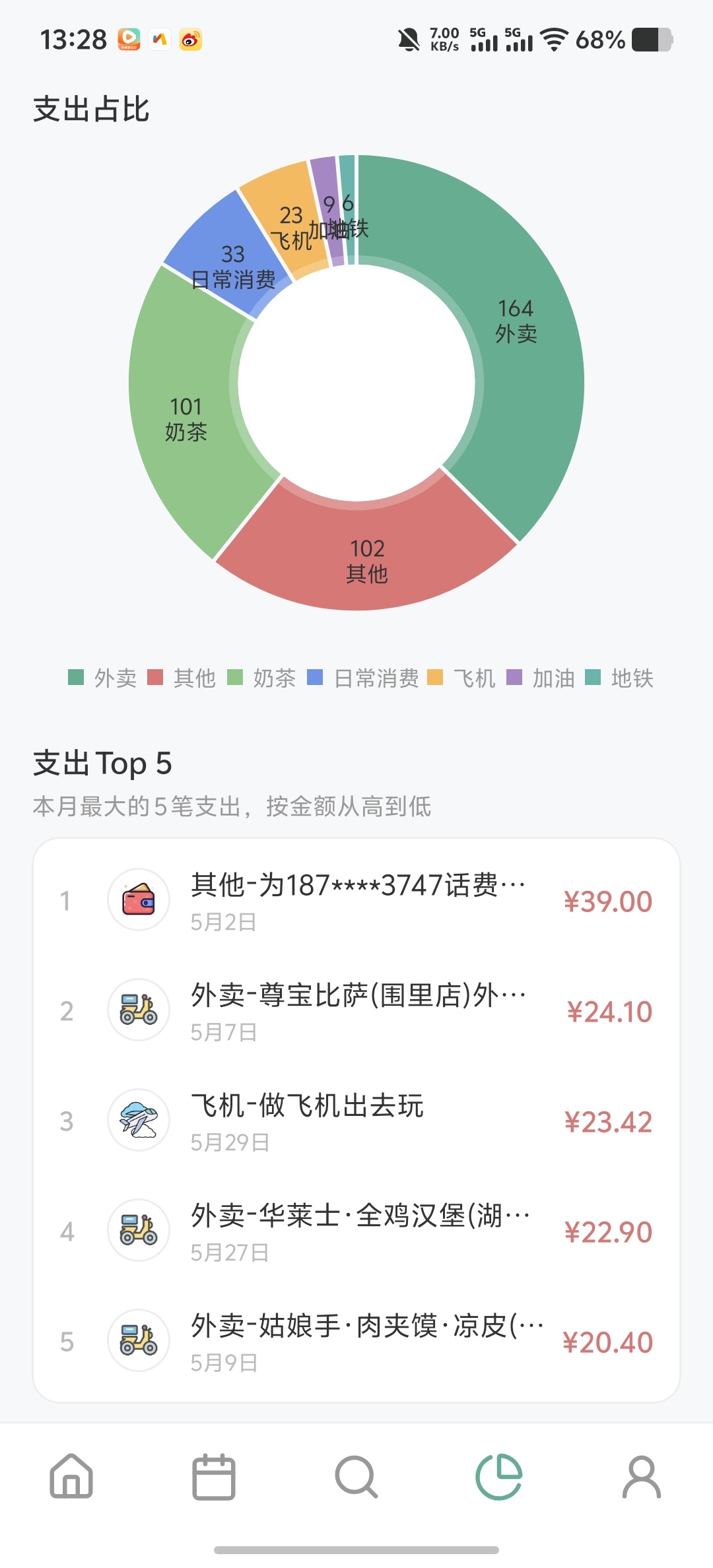 原创开发简木记账1.2.0全面优化更新简洁自动记账第8张插图 原创开发简木记账1.2.0全面优化更新简洁自动记账第8张插图