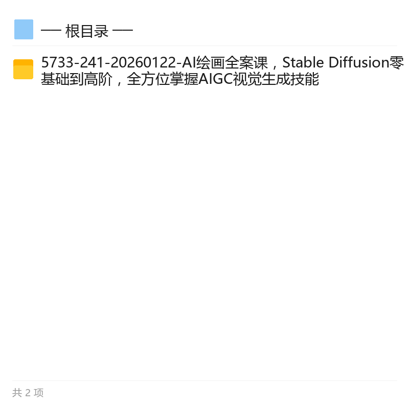 Stable Diffusion全案课，零基础进阶A第5张插图