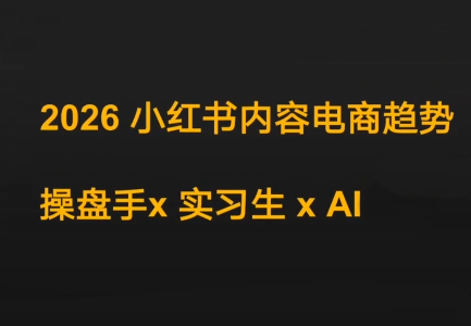 小红书内容电商趋势操盘手第4张插图