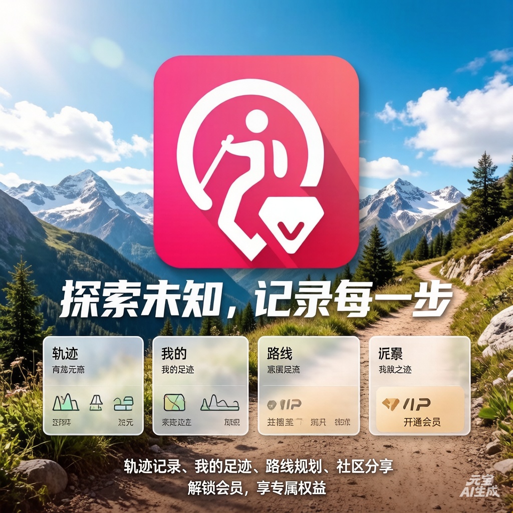 原创解锁两步路户外助手解锁会员户外轨迹记录导航工具第4张插图