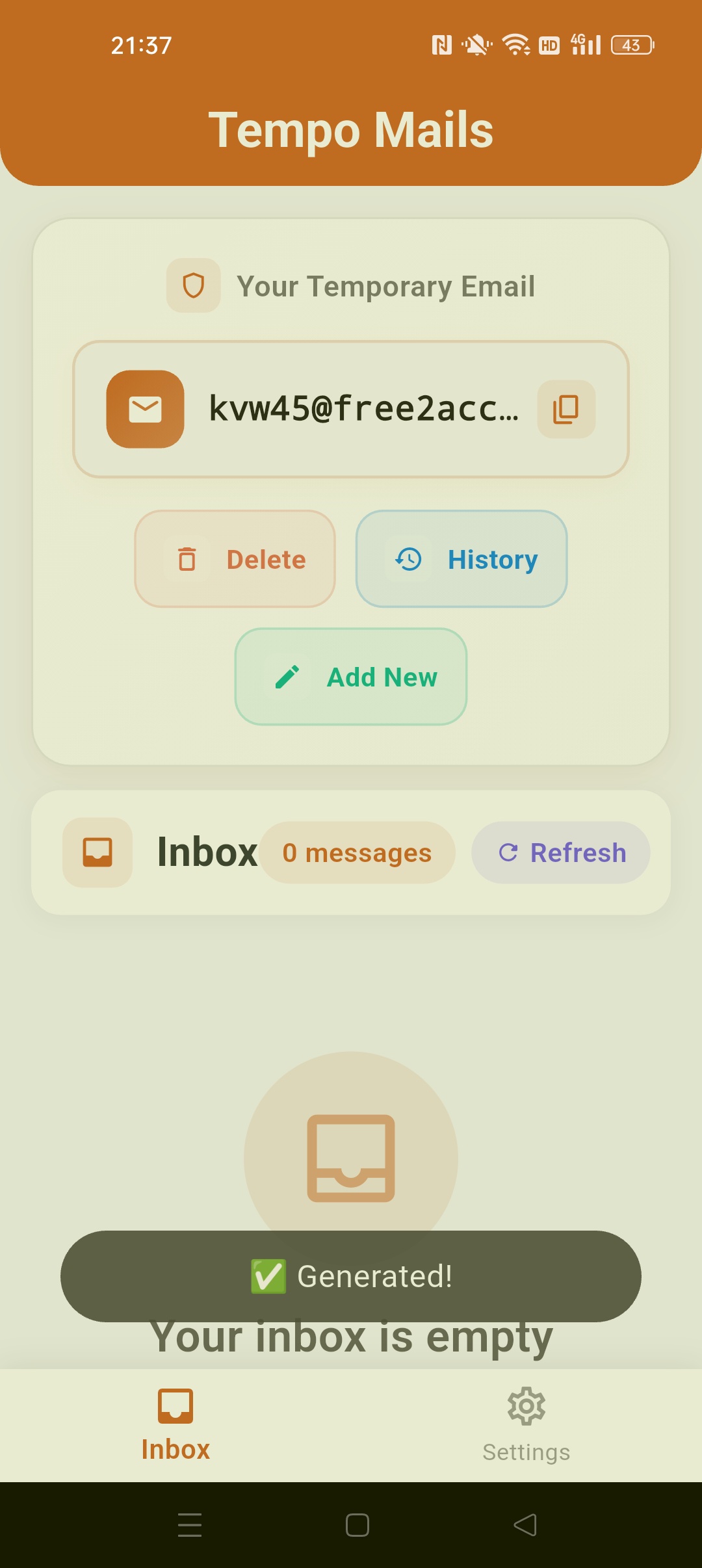 Temp Mails⭐免费无限虚拟临时邮箱⭐第7张插图 Temp Mails⭐免费无限虚拟临时邮箱⭐第7张插图