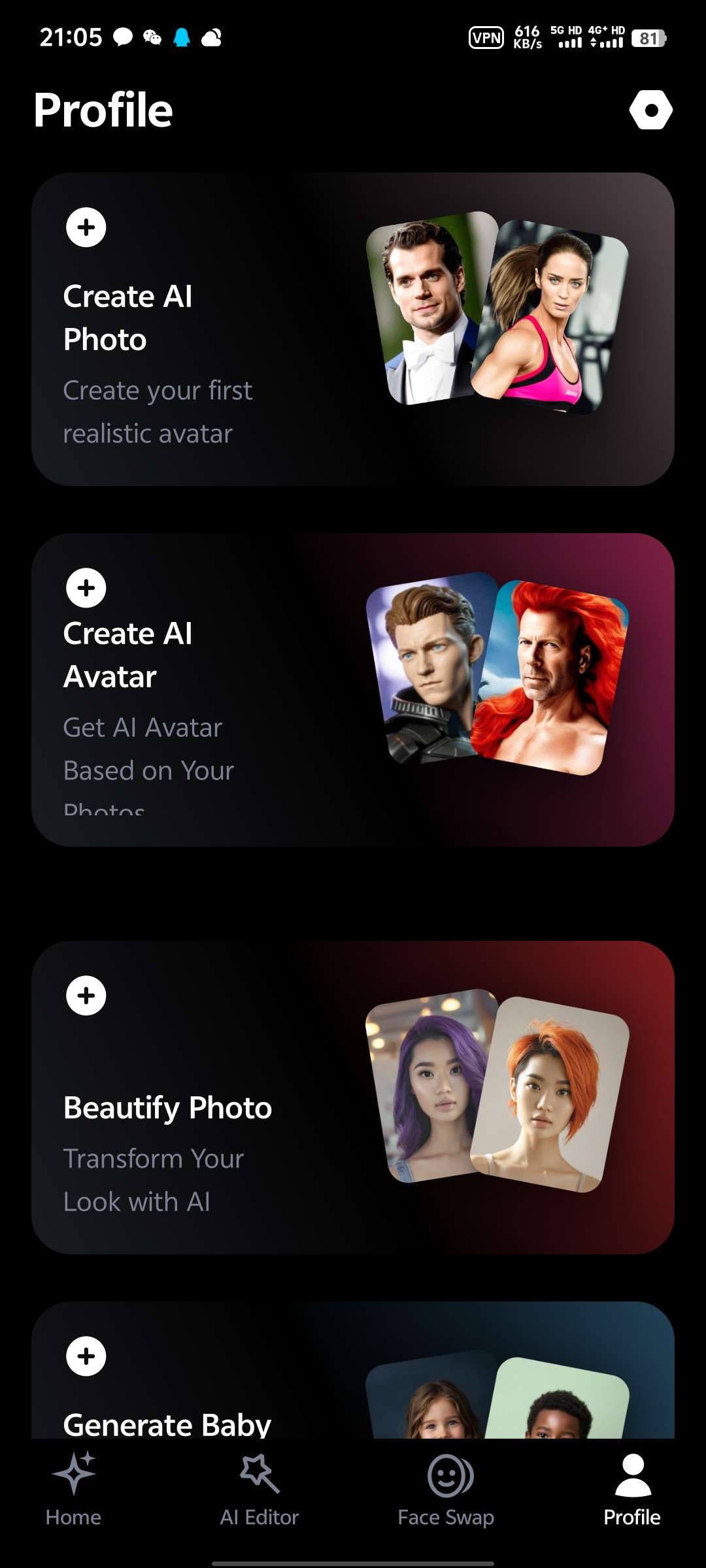 Reface_5.14.0AI图片视频换脸自定义第6张插图