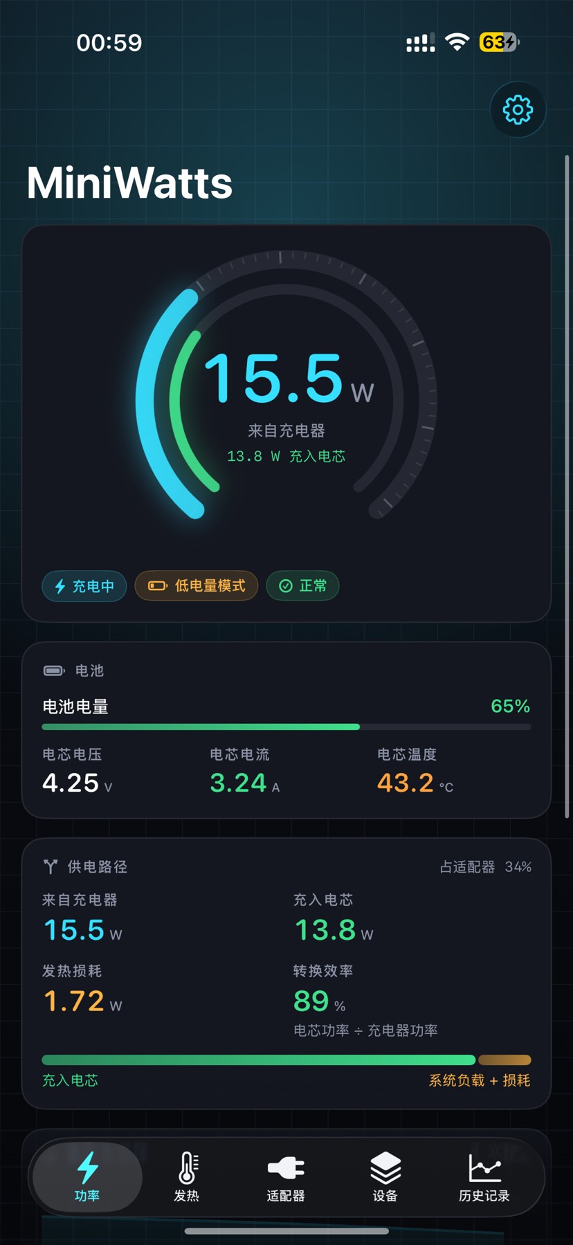iOS分享MiniWatts 1.0