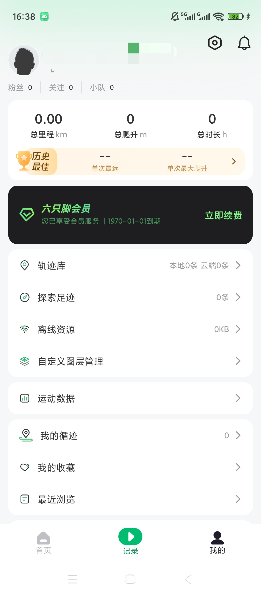原创解锁六只脚解锁会员户外徒步轨迹记录第6张插图