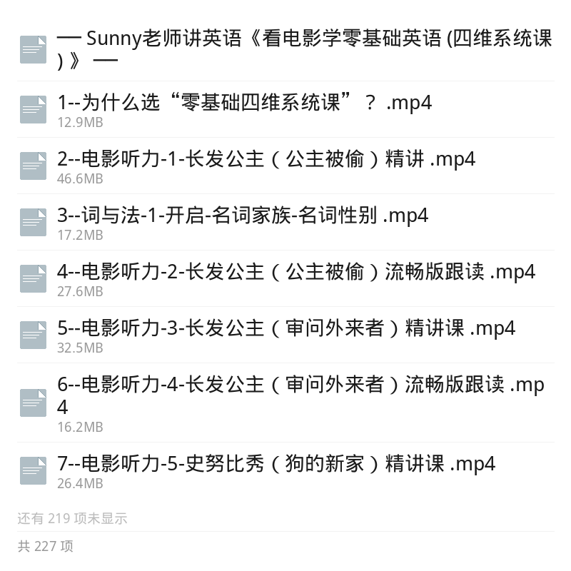 Sunny老师看电影学零基础英语第5张插图