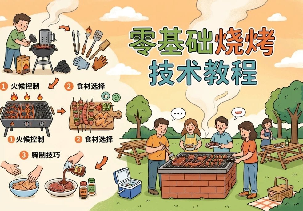 零基础烧烤技术教程和配方大全免费分享第4张插图