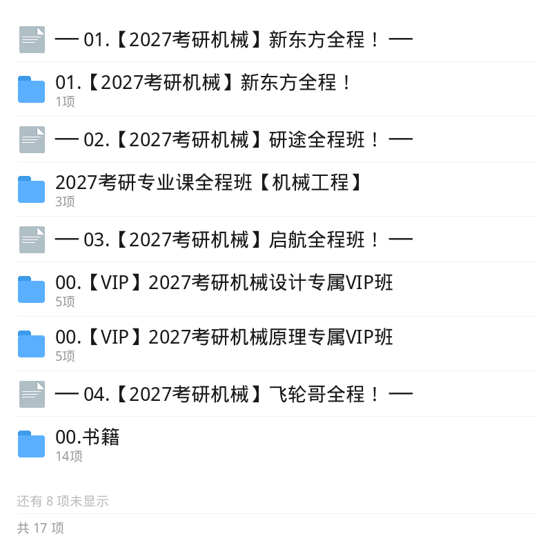 2027考研机械不加密资料第6张插图