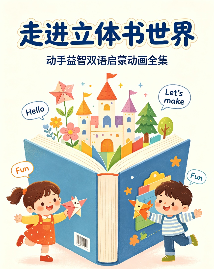 儿童趣味益智类折纸动画《扎克与夸克》第4张插图