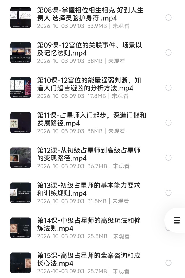 占星师系统进阶课程|16节从零入门到高级咨询实战第5张插图 占星师系统进阶课程|16节从零入门到高级咨询实战第5张插图