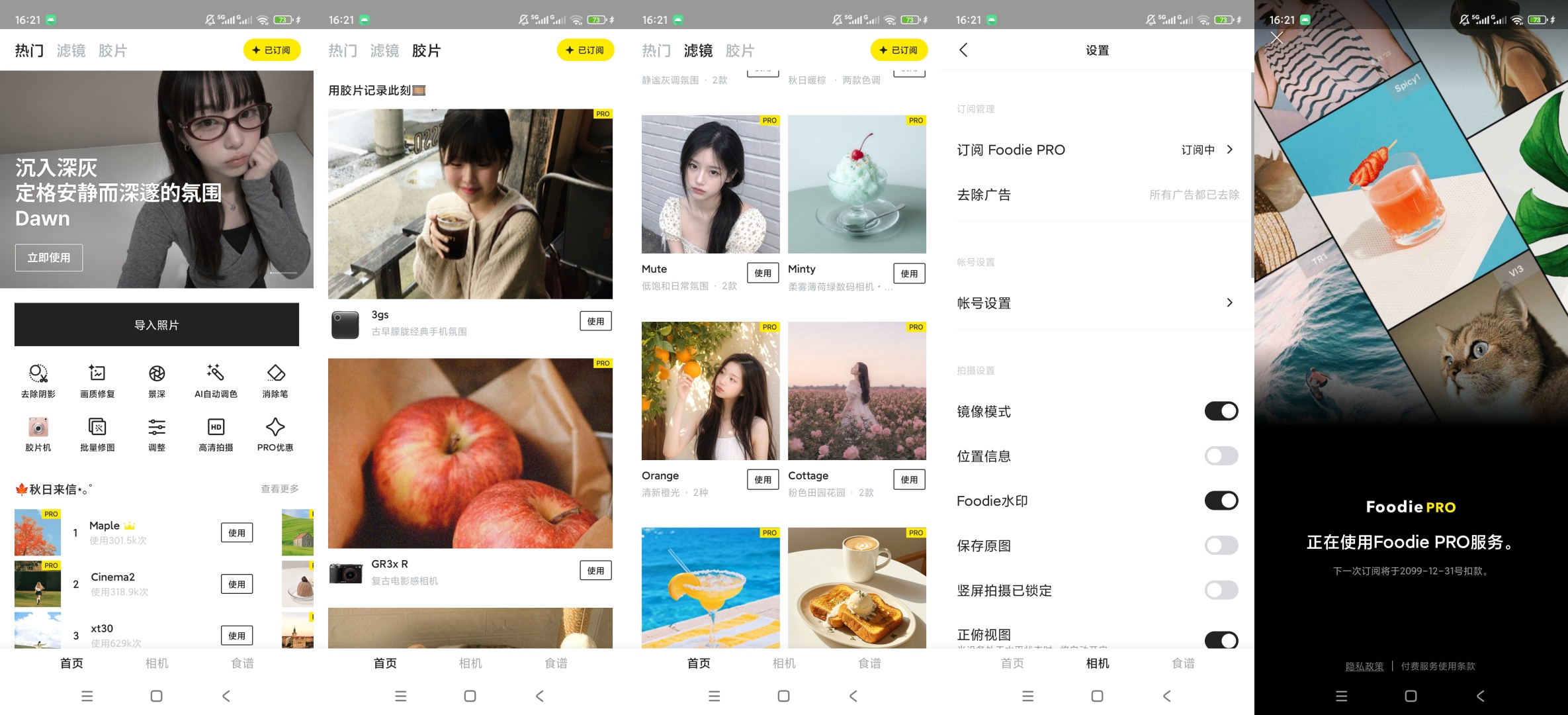 原创解锁Foodie解锁会员海量胶片滤镜美食人像拍摄第10张插图 原创解锁Foodie解锁会员海量胶片滤镜美食人像拍摄第10张插图