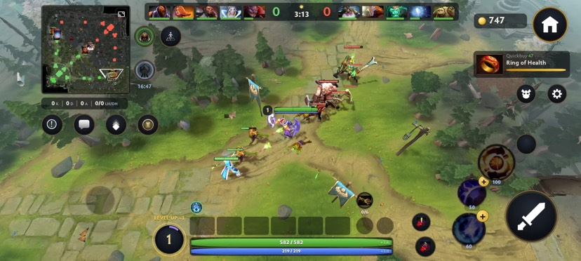 手游推荐Dota 2 刀塔2手机移植版已更新中文版