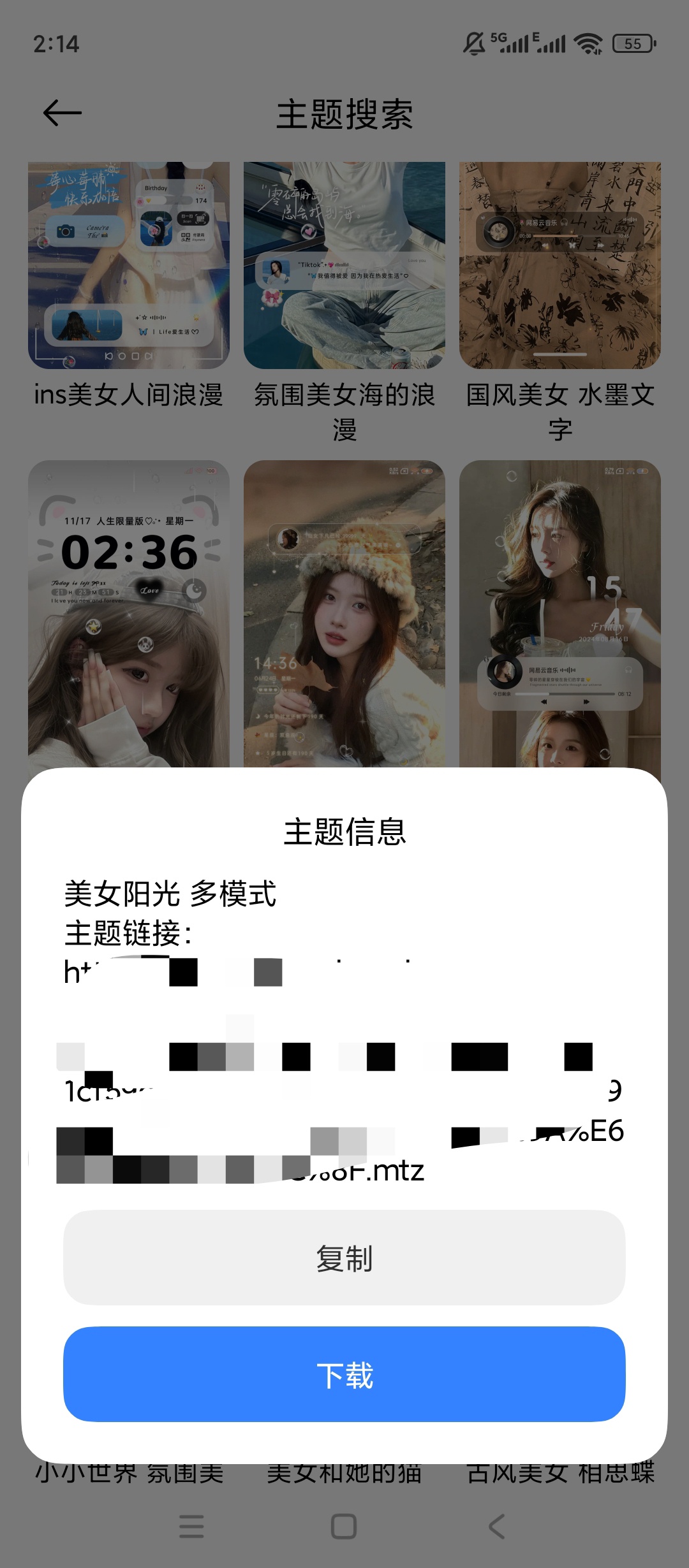 Theme美化工具海量主题字体小组件自定义第8张插图