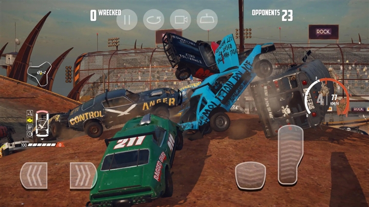 【手游推荐】撞车嘉年华_全DLC❗周末强烈解压第一选择🎮🏎️第5张插图