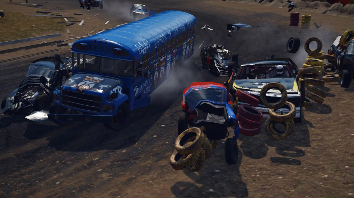【手游推荐】撞车嘉年华_全DLC❗周末强烈解压第一选择🎮🏎️第7张插图