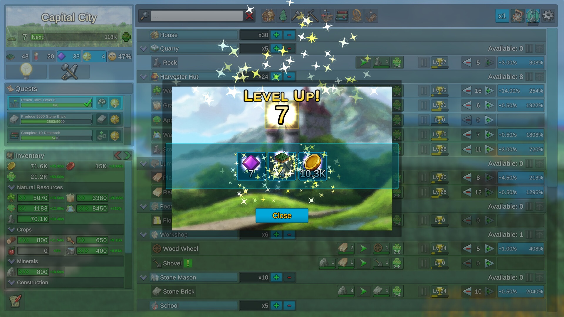 【端游推荐】工业小镇：放置版_v1.3.6a 解压即玩第6张插图