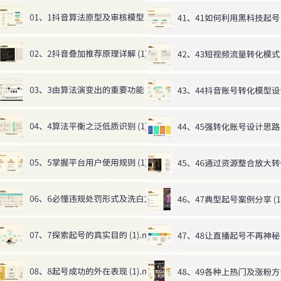 抖音起号核心机密:玩转算法,避开限流,打造爆款永动机账号第5张插图 抖音起号核心机密:玩转算法,避开限流,打造爆款永动机账号第5张插图
