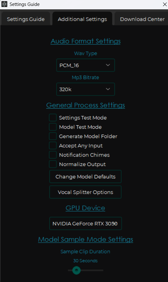 PC端 人声伴奏分离工具-UVR5.6.0第7张插图