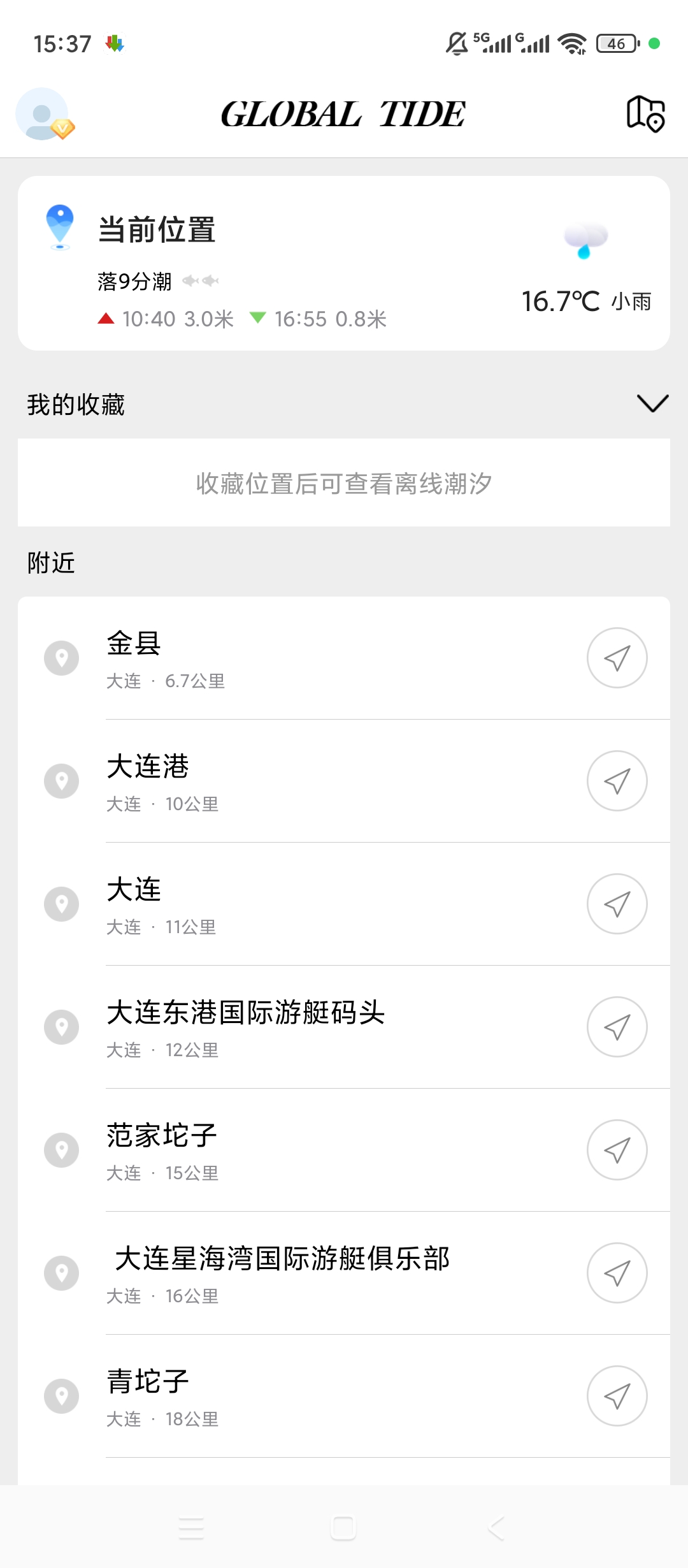 原创解锁全球潮汐解锁会员户外海洋气象精准预报神器第4张插图