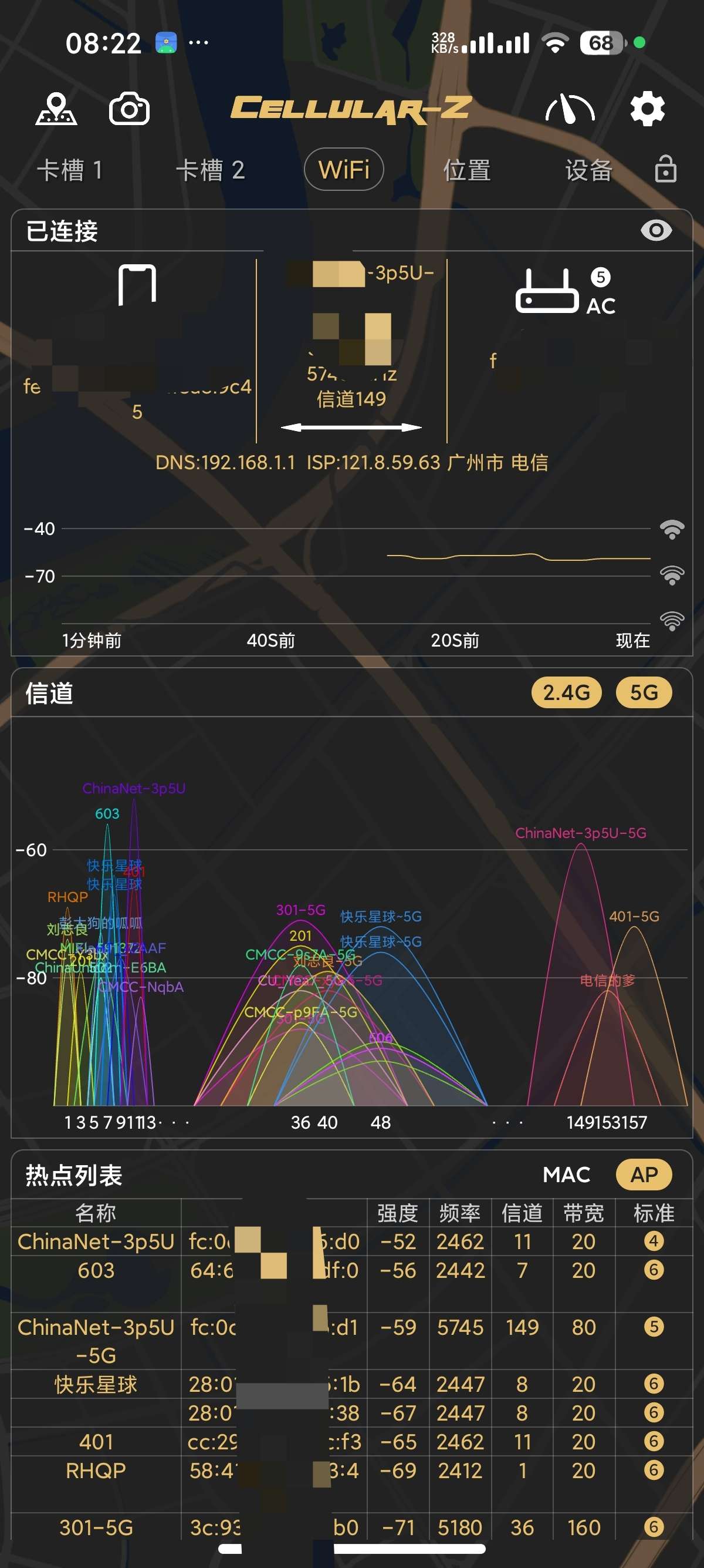 安卓Cellular-Z📶WiFi信号检测网络优化第5张插图