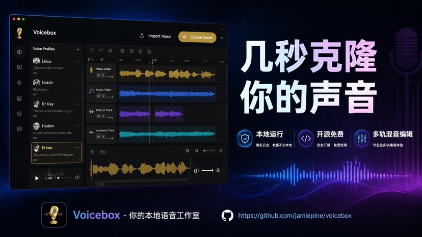 VoiceBox  3秒语音克隆 本地全能合成神器第4张插图
